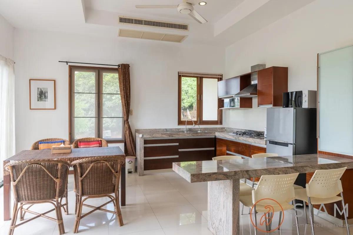 Sweet Heaven Villa 2Br Private Pool & Jungle View 사무이 외부 사진