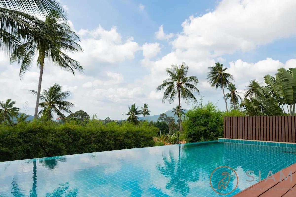 Sweet Heaven Villa 2Br Private Pool & Jungle View 사무이 외부 사진