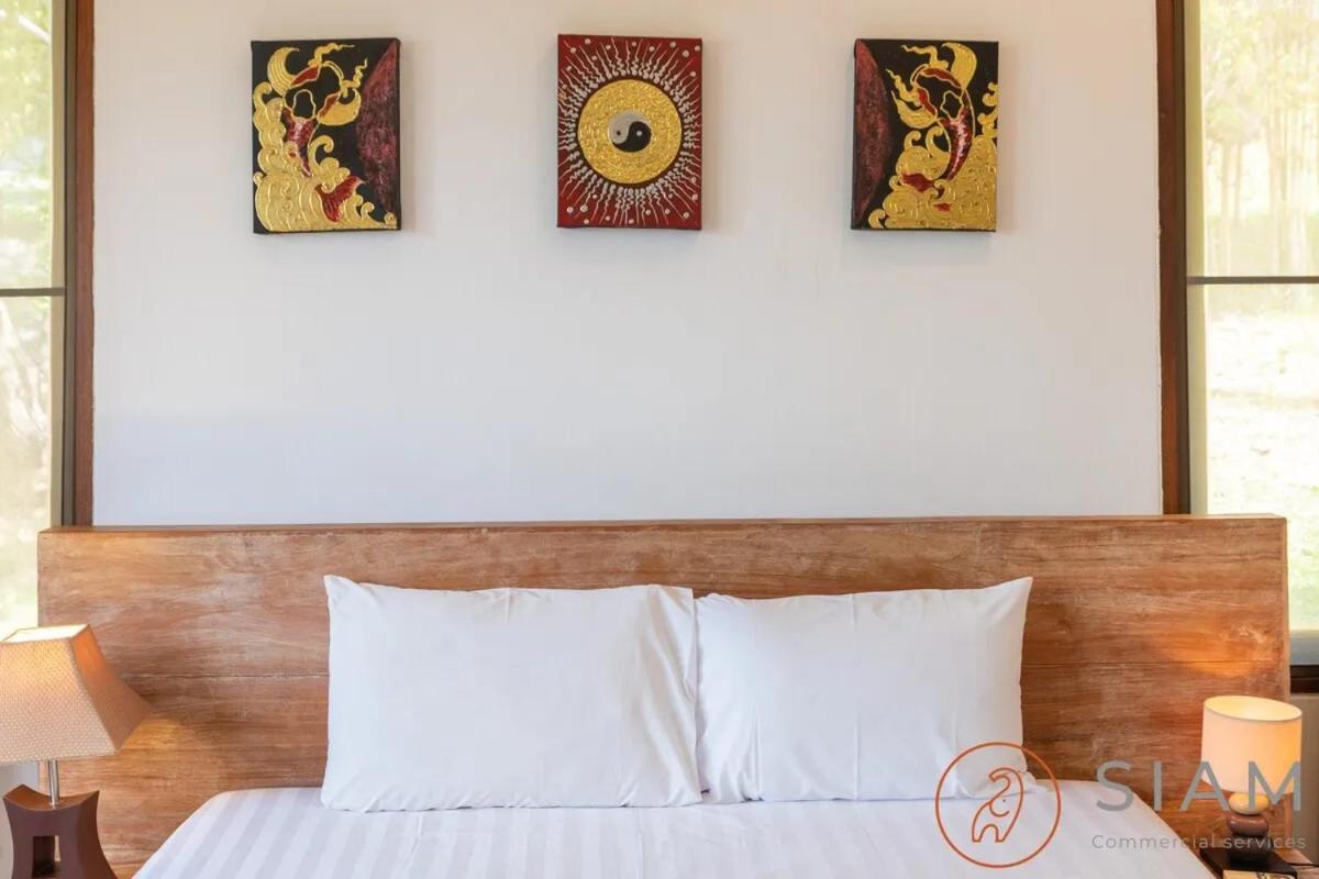 Sweet Heaven Villa 2Br Private Pool & Jungle View 사무이 외부 사진