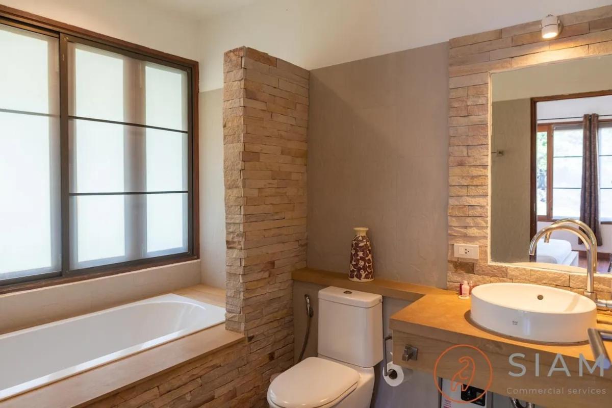 Sweet Heaven Villa 2Br Private Pool & Jungle View 사무이 외부 사진