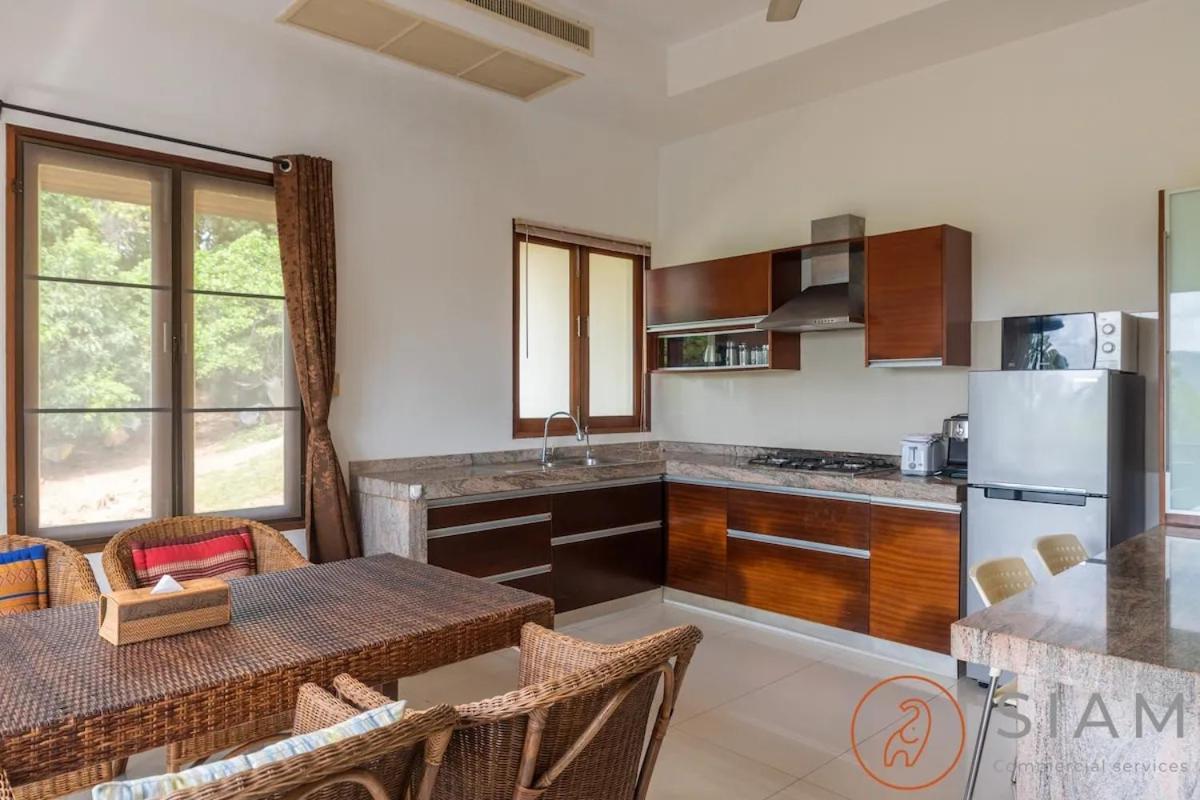 Sweet Heaven Villa 2Br Private Pool & Jungle View 사무이 외부 사진